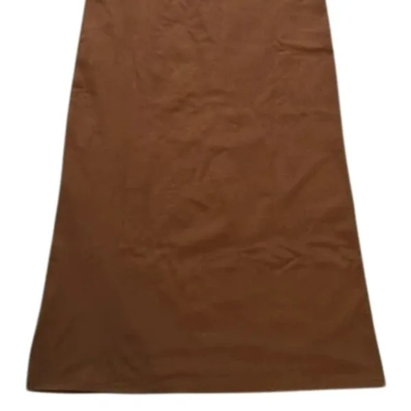 NWT WeWoreWhat Pullon Elastic Waist Jersey Lightweight Midi Skirt S Saddle Brown - Image 6