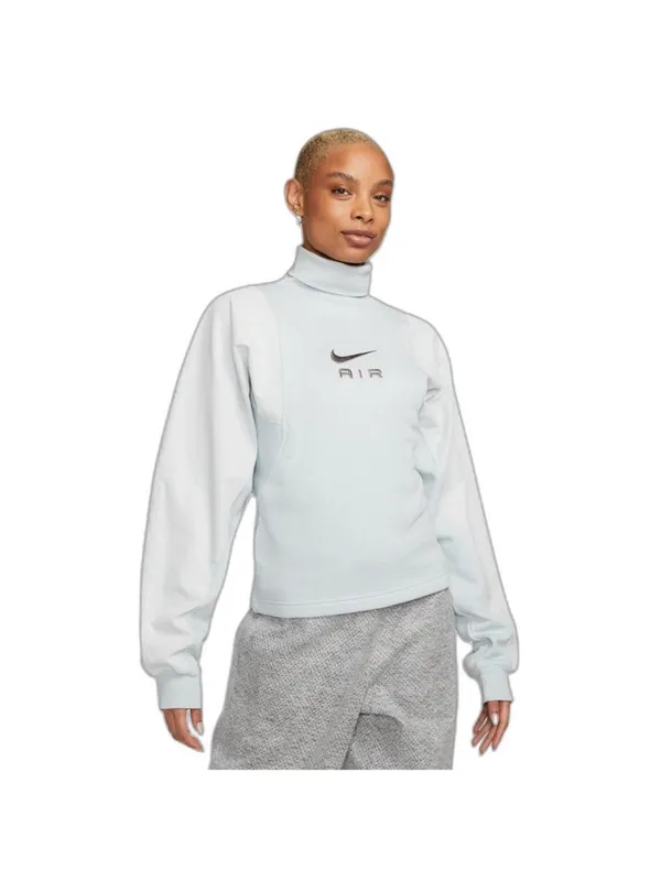 Nike Air Sweatshirt Turtleneck Corduroy Fleece Sweater High Neck NWT S‎ - Image 4