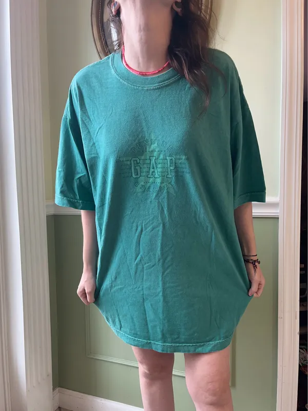 GAP Y2K vintage green t shirt - Image 2