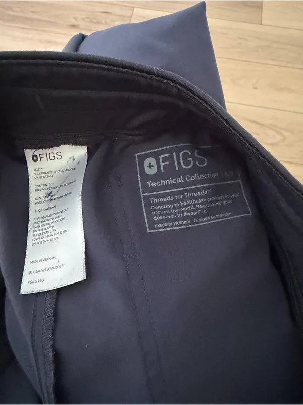 Figs Navy Jogger Pants greey size S/T - Image 8