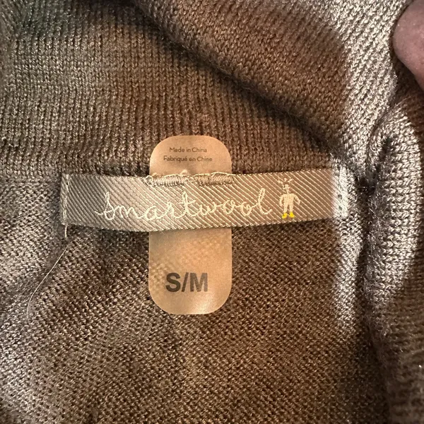 Smartwool Nokino Merino Wool Cowl Neck Dolman Sleeve Sweater Size S/M - Image 4