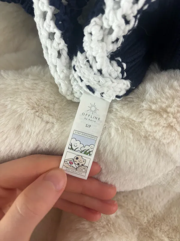 Aerie Crochet Sweater - Image 4