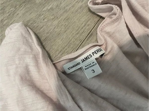 James Perse Scoop Neck Short Sleeve Tee - Image 2
