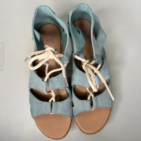 Sorel Cameron Lace Up Gladiator Flatform Size 9 - Image 3