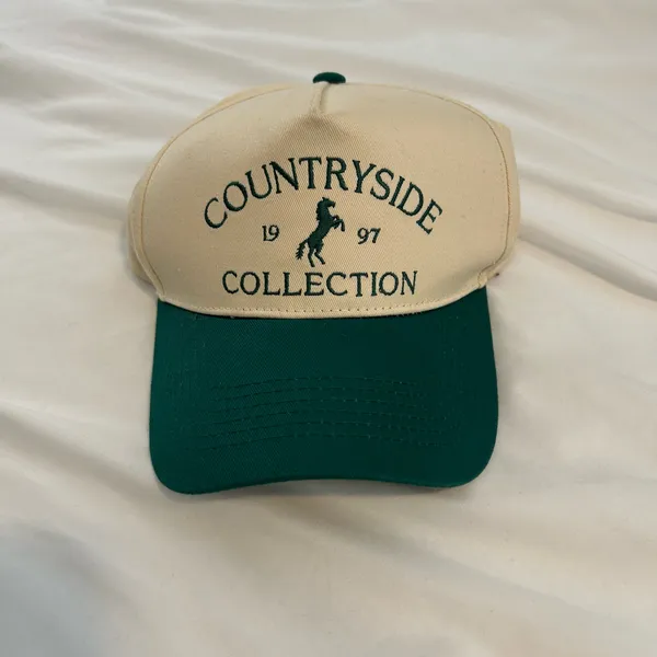 NWOT Unisex Countryside Collection Vintage Western Trucker Hat - Image 7