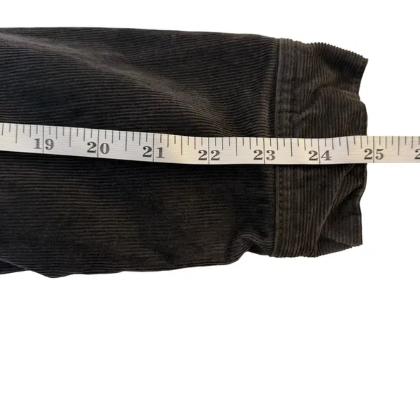 Madewell Womens‎ Gray Corduroy Jacket Medium Trucker Classic Fall Neutral Casual - Image 8