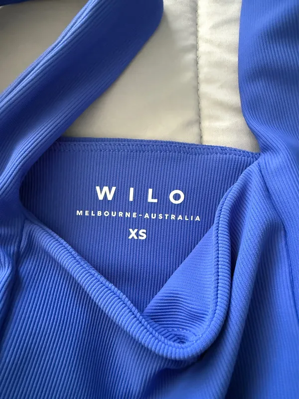 WILO The Label Workout Set XS Blue - Image 4