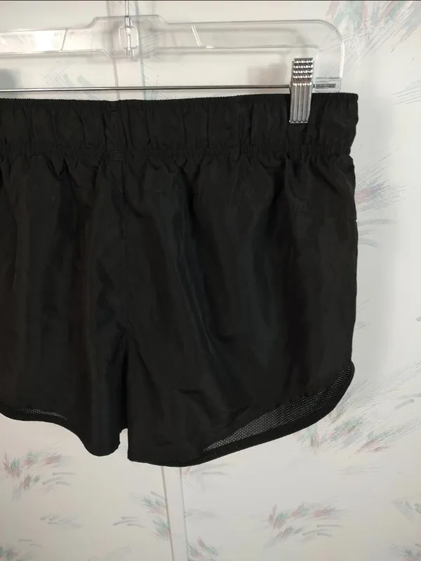 Athletic Works Black High Waisted Shorts L - Image 7