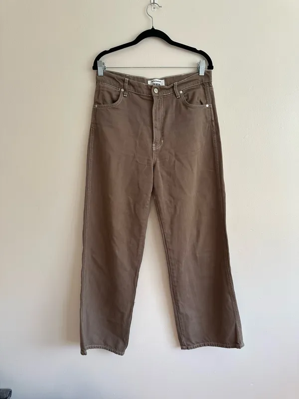 Reformation Cowboy High Rise Wide Leg Pant Size 29 - Image 2