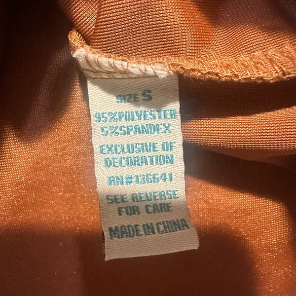 90s cami Rockin‎ C size s Orange - Image 3