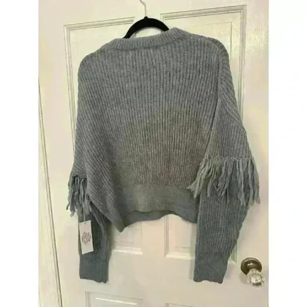 Bishop and Young Glam Slam Fringe Sweater‎ size S NWT - Image 5