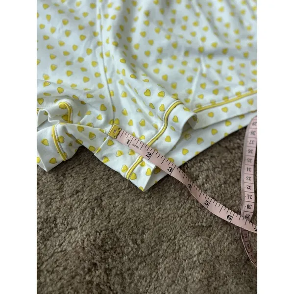 Roller Rabbit Sunshine Hearts Polo Cotton Pajamas Medium Preppy Summer Camp - Image 10