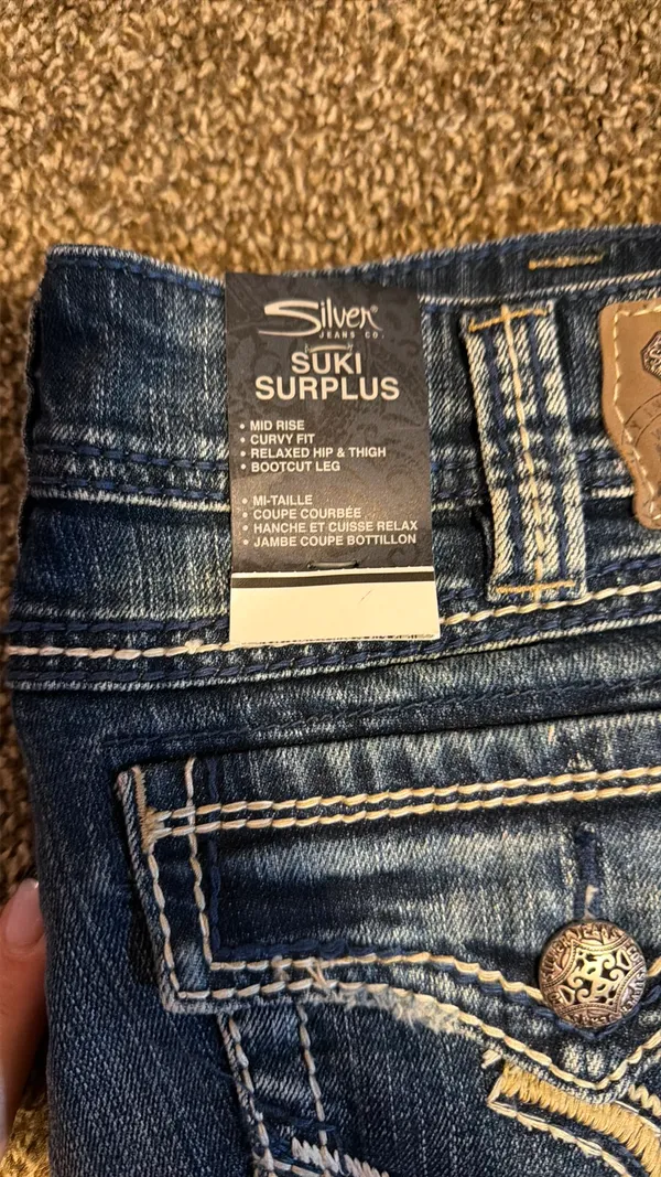 Silver Jeans Co. Jeans Suki Surplus 14x32 - Image 3