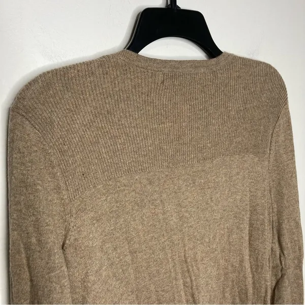 Eddie‎ Bauer tan brown cardigan sweater size medium - Image 3