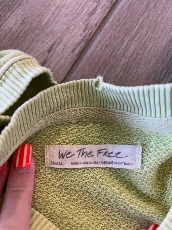 We The Free People Crewneck Free Classic Oversized - Image 4