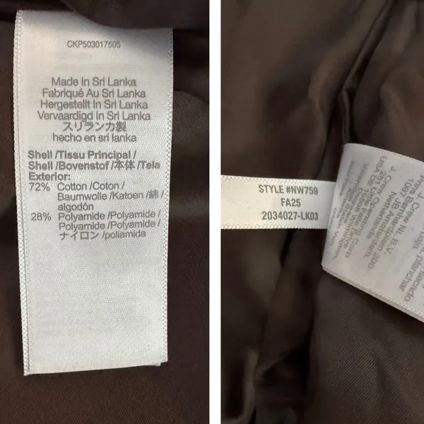 Madewell Waxed Zip-Front Jacket Size Small - Image 11