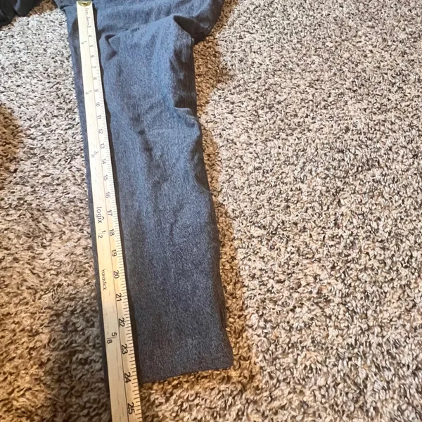 Loft Skinny Dress Pants Womens 10 Charcoal‎ Gray Textured Cotton Blend Workwear - Image 7