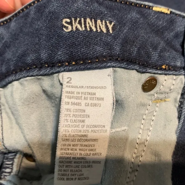 American Eagle Dark Wash Skinny Jeans 2 - Image 8