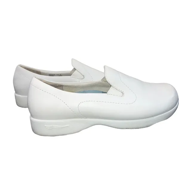 Dansko Women's Slip-On Work Shoes White Size 10.5 Nursing‎ Comfort Loafers - Image 3