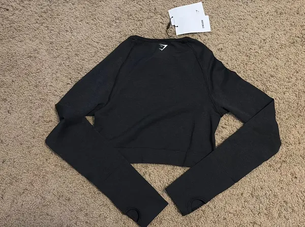 Gym Shark Vital Seamless Longsleeve Crop Top - Image 4