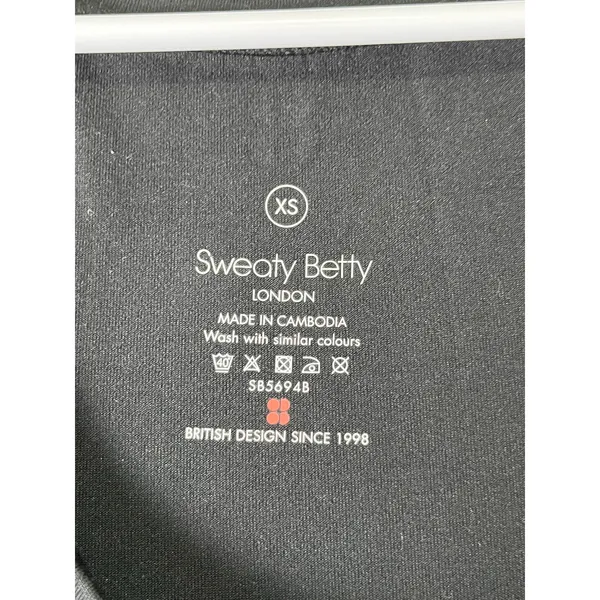Sweaty Betty Black Sleeveless Athletic Jumpsuit Racerback Tapered Leg Women’s XS - Image 5