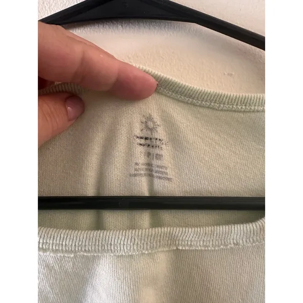 Offline by Aerie Pale Blue Green Yeah Sure Okay Graphic Tee Women Sz S - Image 5