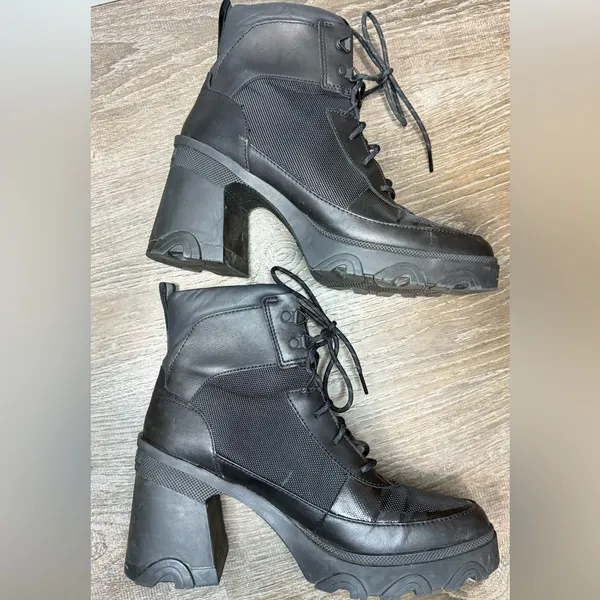 SOREL Brex™ Lace-Up Boots Black Women’s Size‎ 10 - Image 5