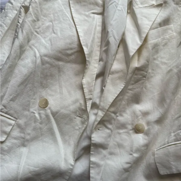 H&M Linen-Blend Blazer - Image 4