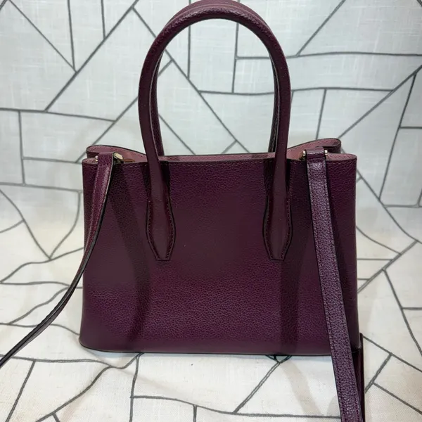 Kate Spade Satchel Medium Plum Patterson Drive Maisie WKRU5697 Crossbody Bag - Image 5