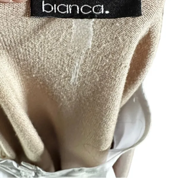Bianca Layered Cardigan Sweater‎ White - Image 5