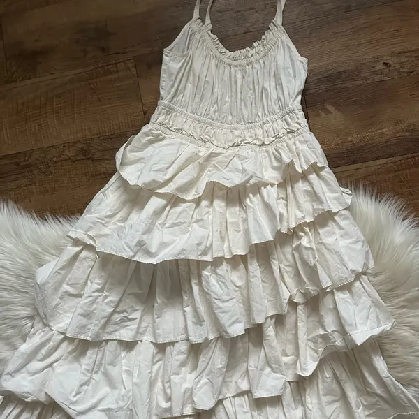 ULLA JOHNSON Estela Dress 100% Cotton - Image 7