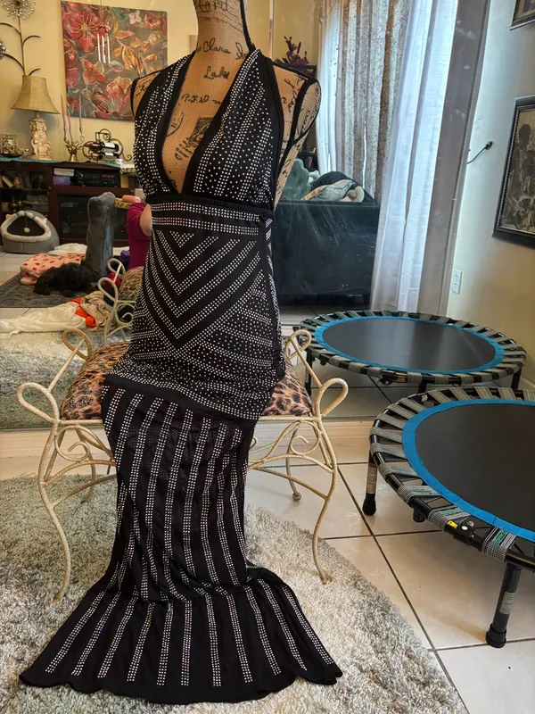 Gorgeous dress size M. ❤️ Black Size M - Image 5