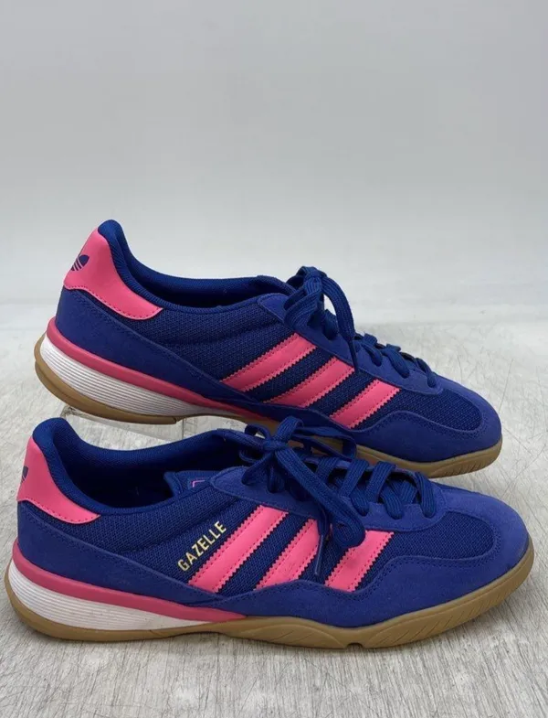 Adidas Gazelle Sala Royal Blue Lucid Pink Sneakers JR3838 Men US 7.5 Women 8.5 NWOT - Image 2