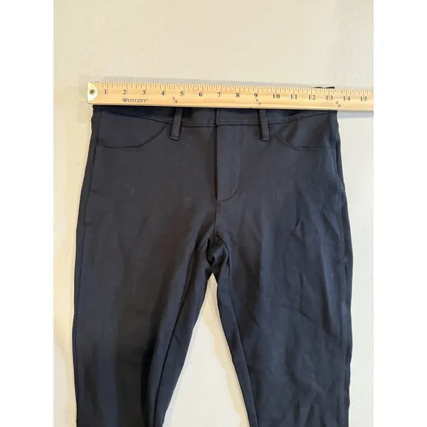 J Crew Gigi Pant Womens 27** Black Stretch Work Minimal Travel Office Vacation - Image 4