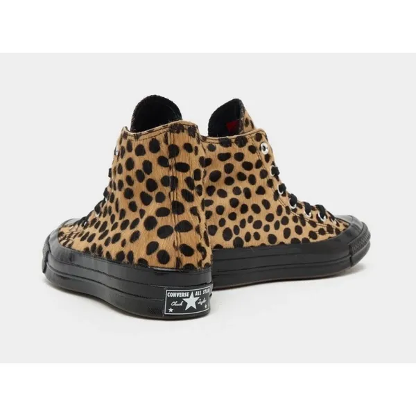 Converse Chuck 70 Hi Pony Hair Women's in Brown Shoes Size‎ 10 - Image 5