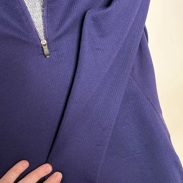 Columbia Heavyweight‎ Base Layer Half Zip Navy XS Running Outdoor Workout - Image 4