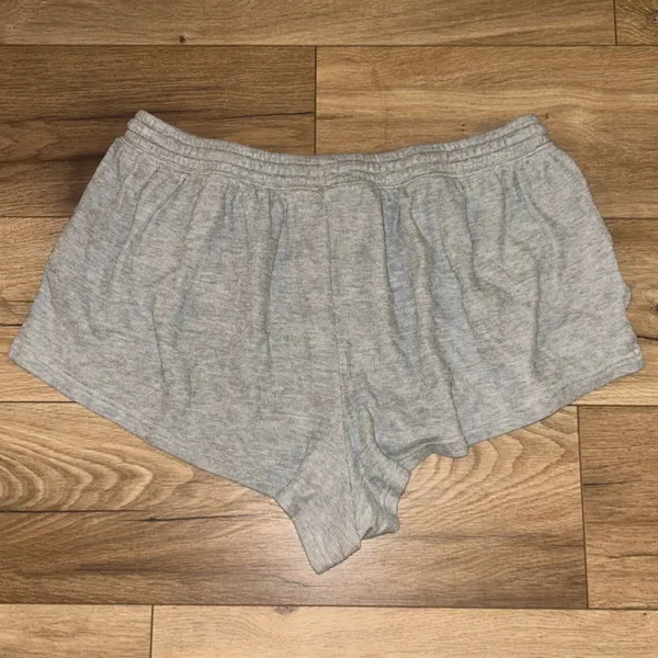 Aerie Keep It 100 Terry Shorts in Light Gray - Image 3