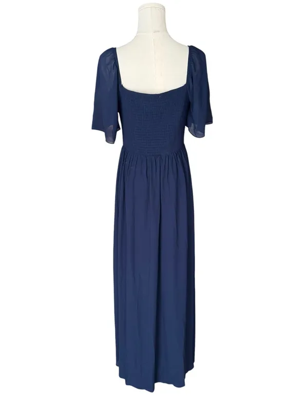 Baltic Born - NWT Sierra Sweetheart Navy Blue Maxi Dress Sz M - Image 5