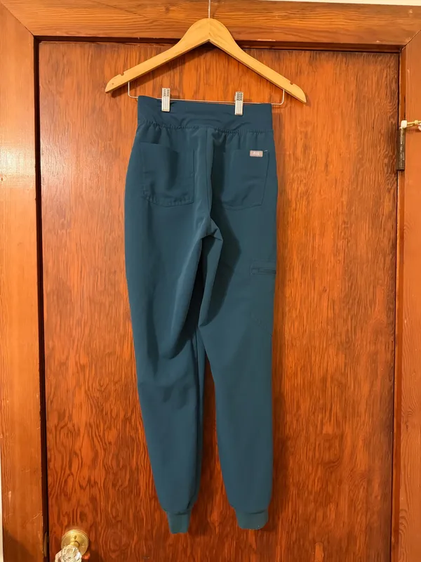 Caribbean Blue FIGS Pants Scrub - Image 2