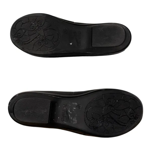 EUC Dansko Olena Loafers EU‎ 38 US 7.5-8 Black Leather Slip On Comfort Shoes - Image 6