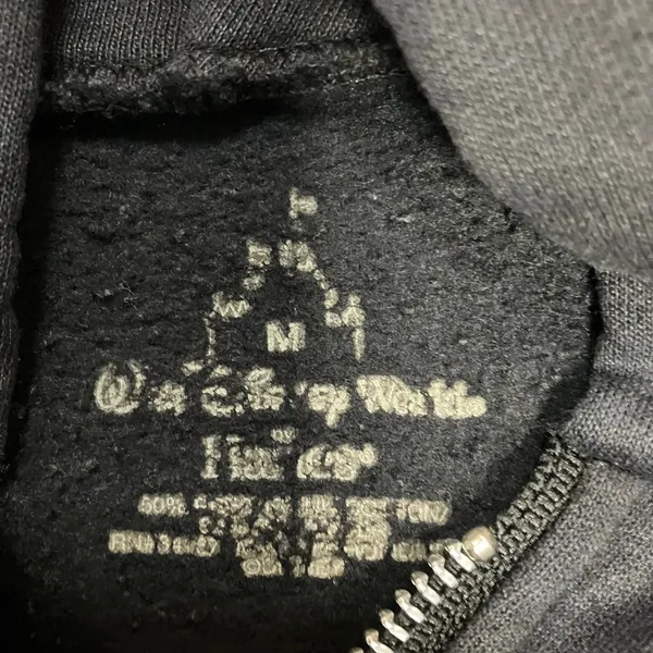 Walt Disney World Magic Castle Black Zip Jacket Size Medium - Image 8