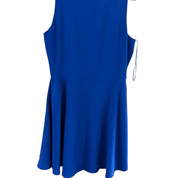 Rachel Zoe Elegant Blue Sleeveless Dress - Image 3