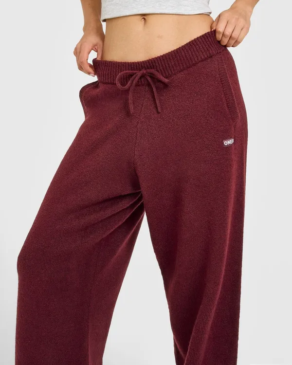 Oner Active OVERSIZED KNIT STRAIGHT LEG PANTS - Image 5