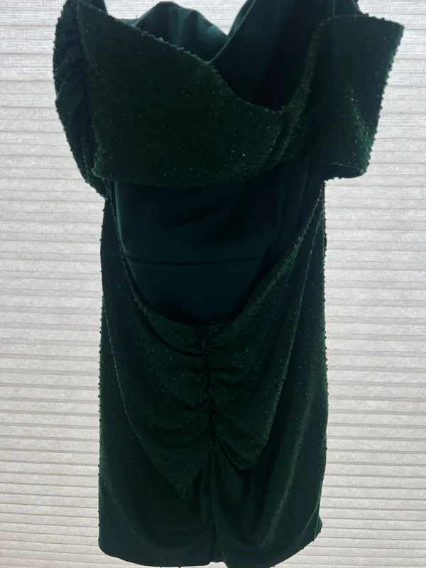 Sequined Dress Green Size M - Image 4