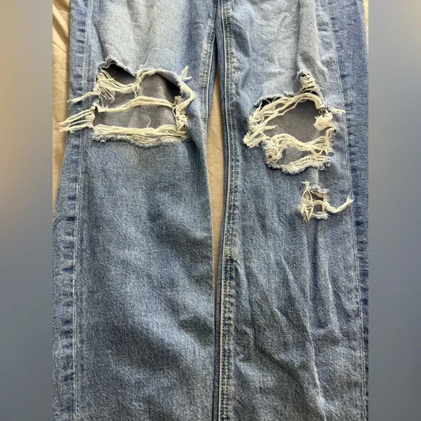 American Eagle Outfitters Women's Blue Jeans‎ Size 6 - Image 4