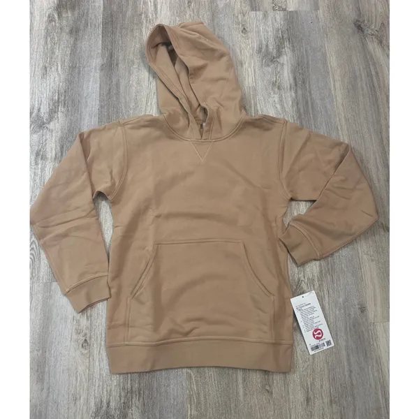 Lululemon All Yours Hoodie Terry Beech Wood Tan Womens Size‎ 4 NWT - Image 2
