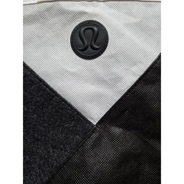 Lululemon Tuxedo Black And White Large Shopping Bag 2013 Limited Edition 8x10 - Image 4