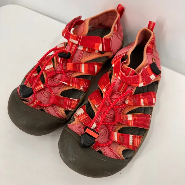 Keen Red Newport H2 Red Nylon Sandals Size 6 - Image 4