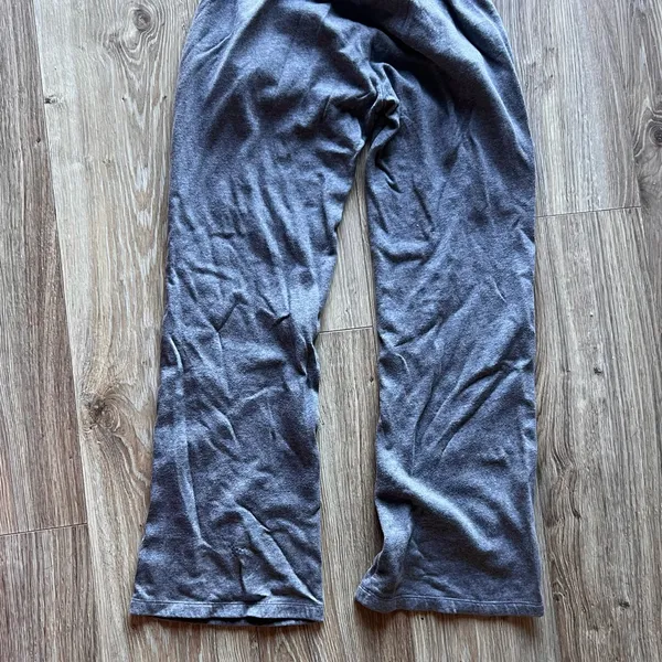 Nike Gray Track Pants Sweatpants #418 - Image 2