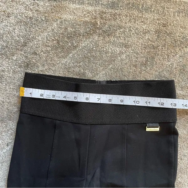 Calvin Klein Super High Waist Black Leggings Small - Image 3